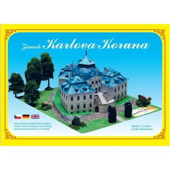 omalovánky Zámek Karlova Koruna - Stavebnice papírového modelu