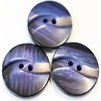 Knoflík Knoflík modrý 442/36 - Modrá, 23 mm