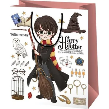 Dárková taška Dárková taška Harry Potter maxi - Kouzelné předměty