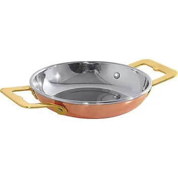 Pánev Contacto Mini měděná pánev na paellu / vejce, 12 cm