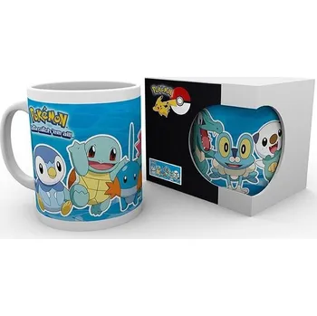 Pokémon keramický hrnek - Vodní Pokémoni (objem 320 ml)