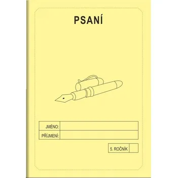 Český jazyk Psaní 5. ročník - školní sešit