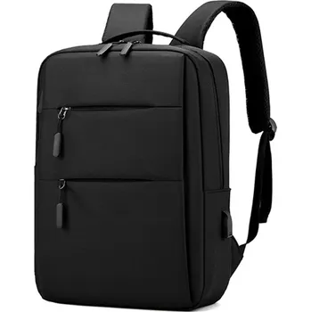 batoh na notebook DeTech Batoh pro notebook Power Backpack BP-03, 15.6", černá + powerbanka ZDARMA