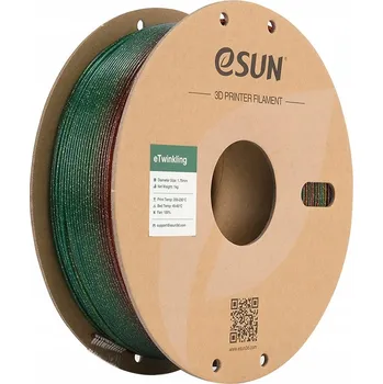 Filament ESun Twinkling PLA filament Duhový 1.75mm, 1kg