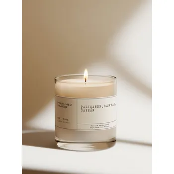 Svíčka Svíčka sójova Šafrán, Santal, Palisandr