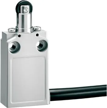 vypínač LOVATO Electric KPB1L11 kovové koncové spínače s kabelem, Plastová kladka, 1Z+1V pomalé, kabel 2m