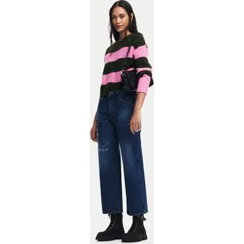 Dámský svetr Desigual Svetr Hamilton 24WWJF30 Růžová Regular Fit XL