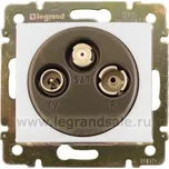 Legrand 774435 VALENA TV-RD-SAT zásuvka pro individuální instalaci bílá
