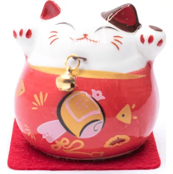 Milujeme Kameny Maneki neko - mávající kočička - Aoi - feng shui 410369