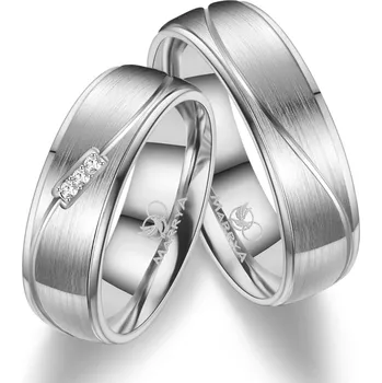 Prsten MARRYA® Pánský snubní prsten Titan - velikost 54 - TI-37P-54