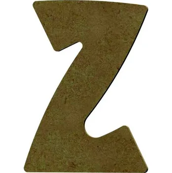 Výtvarná sada Dřevěné písmeno k dekoraci Aladine/Gomille - výška 15 cm - Z