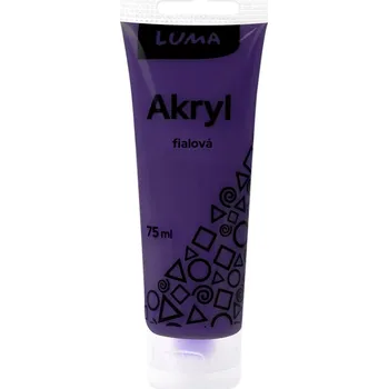 Speciální výtvarná barva Barvy akrylové 75ml, fialová