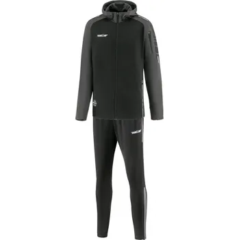 Saller X.72 Reprezentační souprava BARVA: 380 černá-šedá, Velikost: XL Stylová funkční souprava pro trénink i volný čas