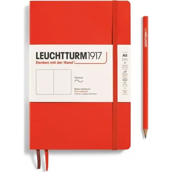 Blok Leuchtturm1917 Zápisník Lobster Softcover A5 čistý