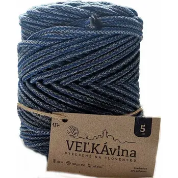 Příze Velká vlna Špagát 5mm Bystrohlav (Špagátová příze 5mm Bystrohlav)