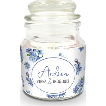 Svíčka Mini svíčka se jménem ANDREA