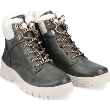 Dámská zimní obuv Rieker D0E71-52 zelená, vel. 38