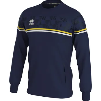 Pánská mikina ERREA´ ERREA tréninková mikina DAVIS BARVA: tmavě modrá - žlutá - bílá, Velikost: YXS