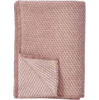 Dětská deka Vlněný dětský pléd Velvet rose 90x130, Klippan Švédsko Růžová