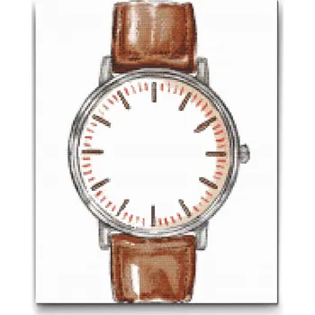 Diamantové malování Diamantové malování - Hodinky Velikost: 30x40cm, Rámování: Pouze srolované plátno, Diamanty: Kulaté