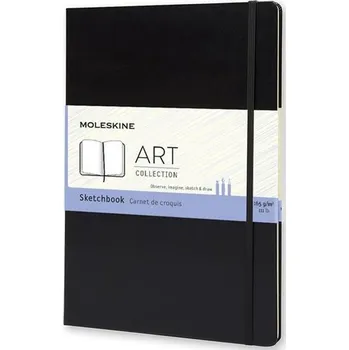 Výtvárné potřeby Skicář Moleskine - tvrdé desky, A4 - černý