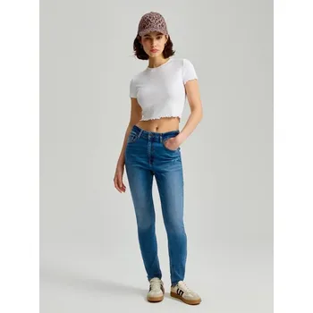 Dámské džíny Džíny skinny se středně vysokým sedem - 34 - House - námořnictvo - 801BL-59J