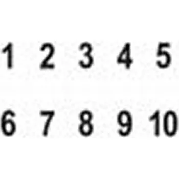 Matematika Soubor značek a číslic pro 1. ročník