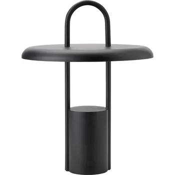 Lampička Přenosná stolní lampa PIER 33 cm, LED, černá, Stelton