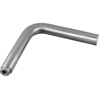 Zábradlí Konzole pro madlo MOD 0813, tyčka 90°, O12 mm, M6 závit, délka 70 mm, nerez. ocel 304, kartáčovaná