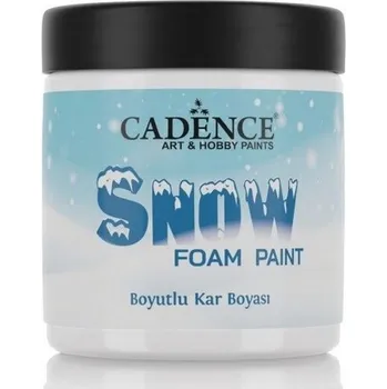 Sněhová barva na sklo Cadence Snow Foam Paint, 250 ml