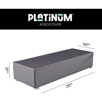 Krycí plachta 210x145x30 cm- ochranný kryt na zahradní lehátko AeroCover 7989