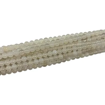 Korálek Achát bílý 8mm šňůra