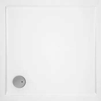 Sprchová vanička Ronal Bathrooms (Sanswiss) Čtvercová sprchová vanička Ronal Cinco z akrylátu 1000 x 1000 x 55mm, bílá lesklá