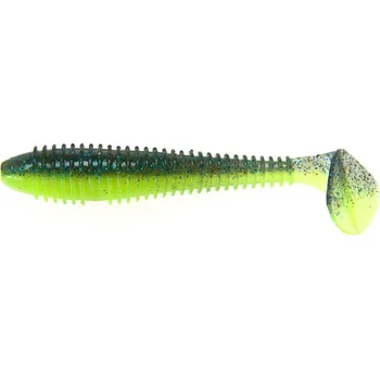 Umělá nástraha Gumová Nástraha Keitech Swing Impact Fat 3.3" 8,2cm Chartreuse Thunder (7ks)