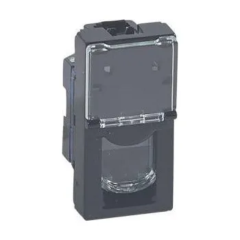 Elektrická zásuvka Legrand 076590 MOSN RJ45 KLÍČ UTP6A 2M Č