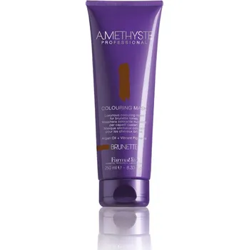 FarmaVita Amethyste Colouring Mask Brunette/hnědá - tónovací maska 250 ml