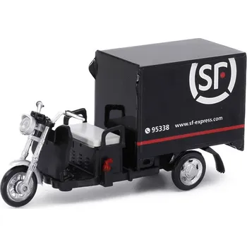 autíčko SF Express Delivery Elektrická tříkolka 1:43 - Tiny Toys SF Express Delivery Electric Tricycle China - kovový model