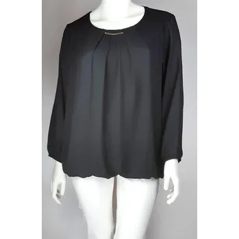 Dámská halenka Via Appia Due HALENKA 669812 Č Černá, 48