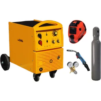 Svářečka Omicron OMI 246i 4-kladka + hořák + red. ventil + kukla + lahev, záruka 3+2 roky