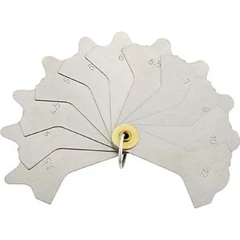 Příslušenství ke svářečce 4VEC Měrka svarů vějířová