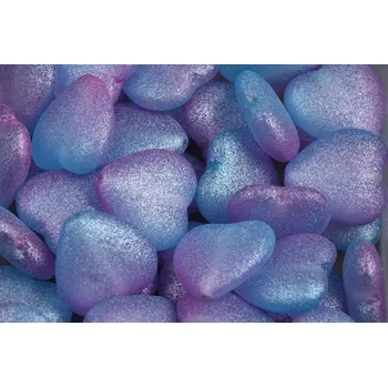 Dětské navlékací korálky Korálky srdíčka č.4694 (15x16mm)