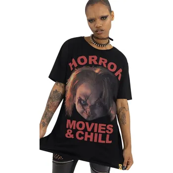 Pánské tričko tričko unisex Chucky - It's Showtime - KILLSTAR - KSRA010977