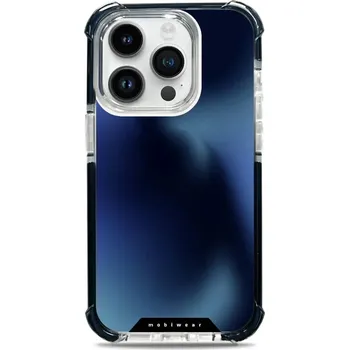 Pouzdro na mobilní telefon Odolný obal Mobiwear MagSafe Elite Bumper - Apple iPhone 14 Pro - D037D Modrý odstín (Odolný kryt, pouzdro, obal Mobiwear Elite Bumper na mobil Apple iPhone 14 Pro - D037D Modrý odstín, materiál Plast + TPU silikon + kov - zesílená ochrana telefonu, podpo