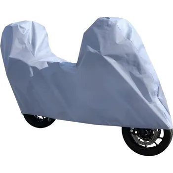 Plachta na motorové vozidlo Ochranná plachta na motocykl XL s zadním kufrem