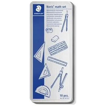 Kružítko Geometrická sada V POUZDRU 10 prvků kružítko pravítko trojúhelník Staedtler