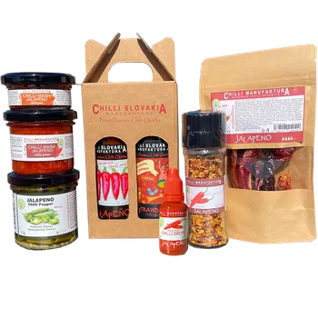 Omáčka MILD HOT Duo výhodný chilli set 8-dílný