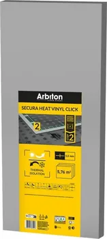 Arbiton Secura Heat Vinyl Click podložka pod vinylovou podlahu 5 mm 120 x 60 cm