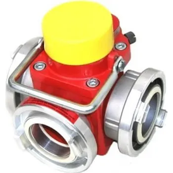 Instalatérský materiál AWG přetlakový pojistný ventil B75 s úpravou na sport - profesionální hasičská armatura pro ochranu hadicového vedení