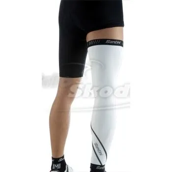 Cyklistické návleky H2O bílé - nohavičky