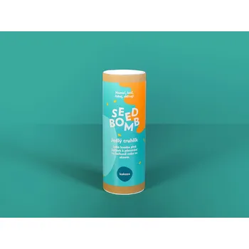 Přisada na vaření a pečení Kokoza Seedbomby Jedlý truhlík – 4 kuličky